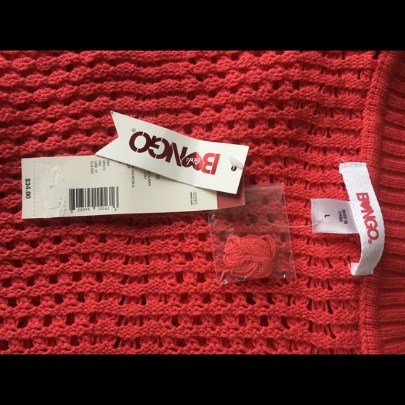NWT Bongo Coral Knit Sweater - Picture 2 of 3